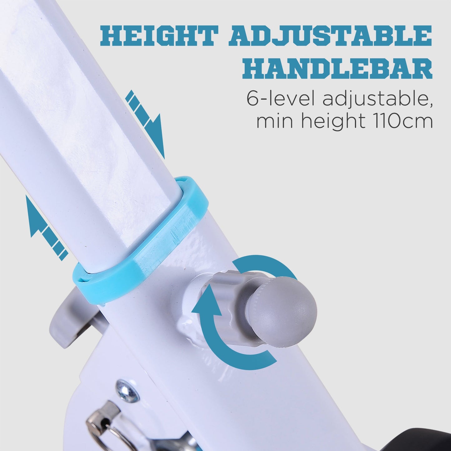 Stepper w/Handle Hand Grip Workout Fitness Machine For Fitness Aerobic Exercise Home Gym-4