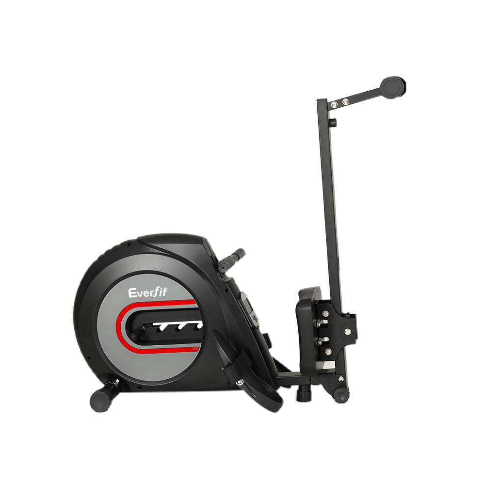 Everfit Rowing Machine Elastic Resistance Rower Exercise Home Gym Cardio Fitness-4