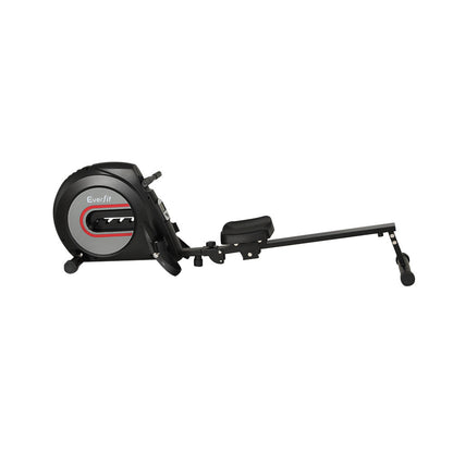 Everfit Rowing Machine Elastic Resistance Rower Exercise Home Gym Cardio Fitness-2
