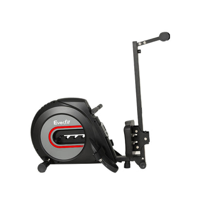 Everfit Rowing Machine Elastic Resistance Rower Exercise Home Gym Cardio Fitness-4