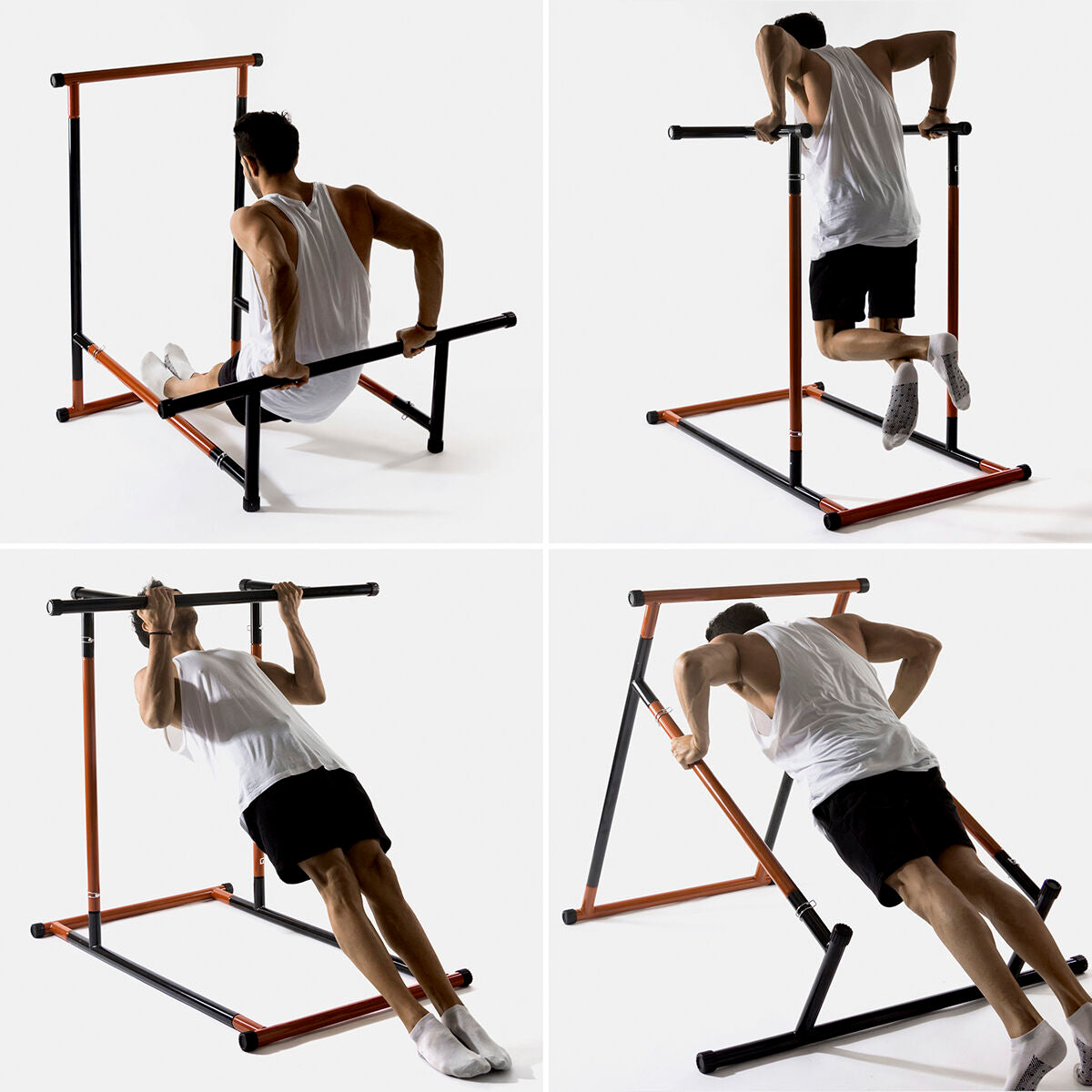 Station de Tractions et Fitness avec Guide D'Exercices InnovaGoods-4