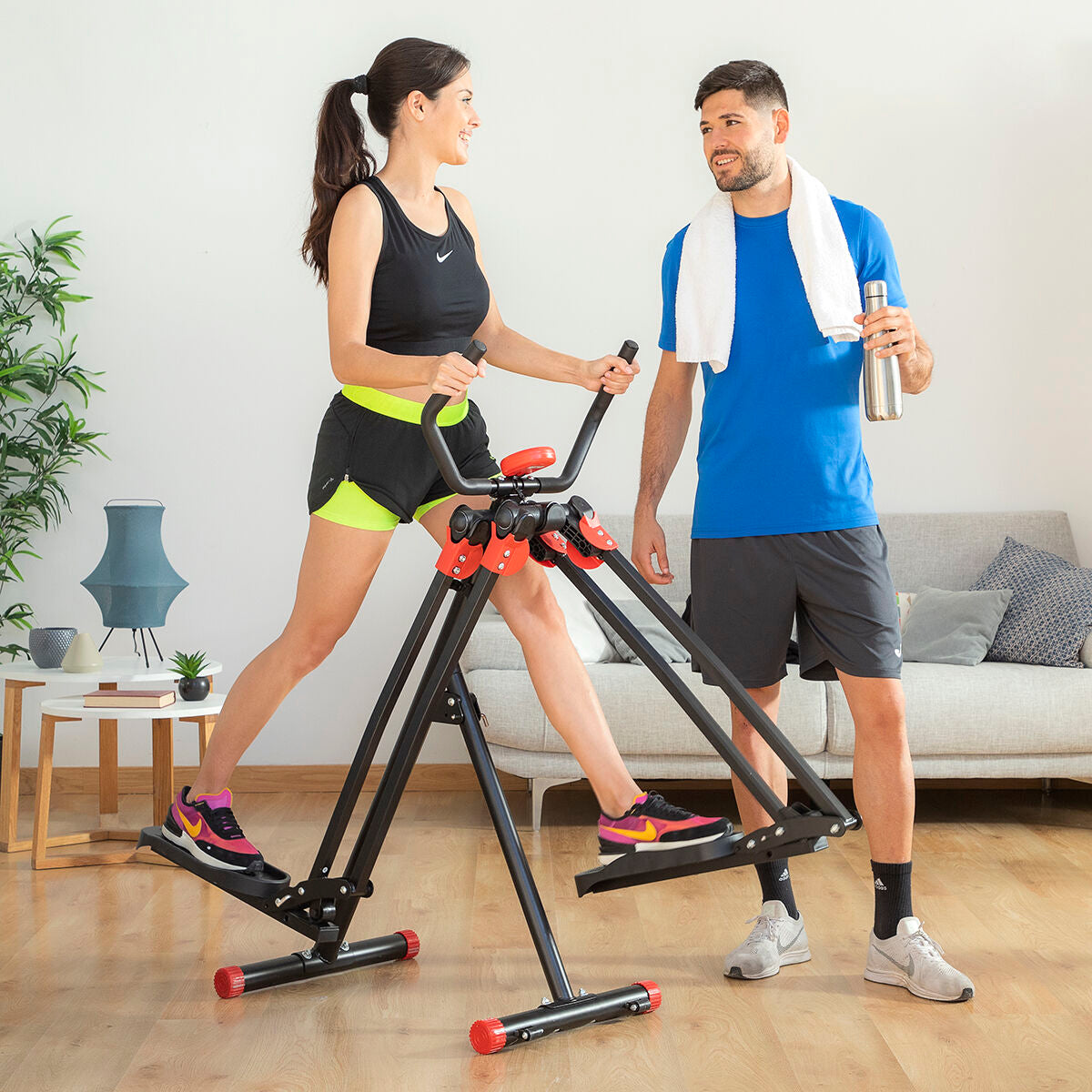 Fitness Airwalker med träningsguide Wairess InnovaGoods-10