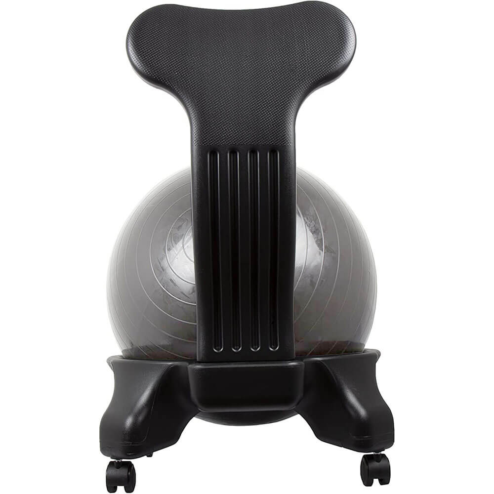 Fitness stolička s loptou s priemerom 55 cm-2