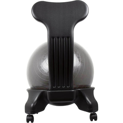 Fitness stolička s loptou s priemerom 55 cm-2